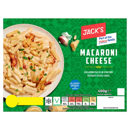 Jacks Macaroni Cheese 400g