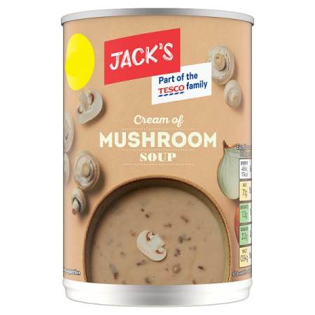 Jacks Mushroom Soup 400g
