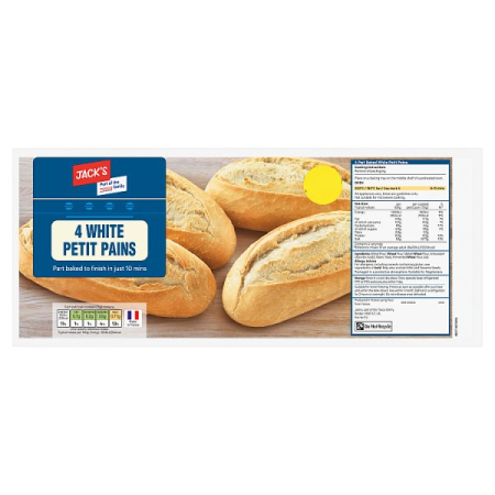 Jacks White Petit Pain 4 Pack