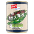 Jack's Red Kidney Beans in Water 400g