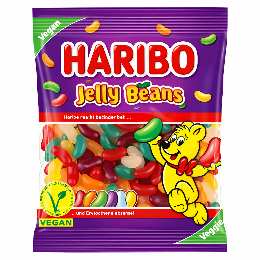 HARIBO Jelly Beans Sharing Bag 140g