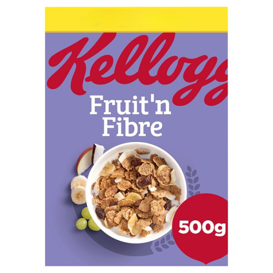 Kellogg's Fruit n Fibre Breakfast Cereal 500g
