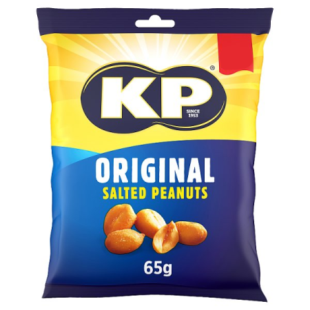 KP Salted Peanuts 65g