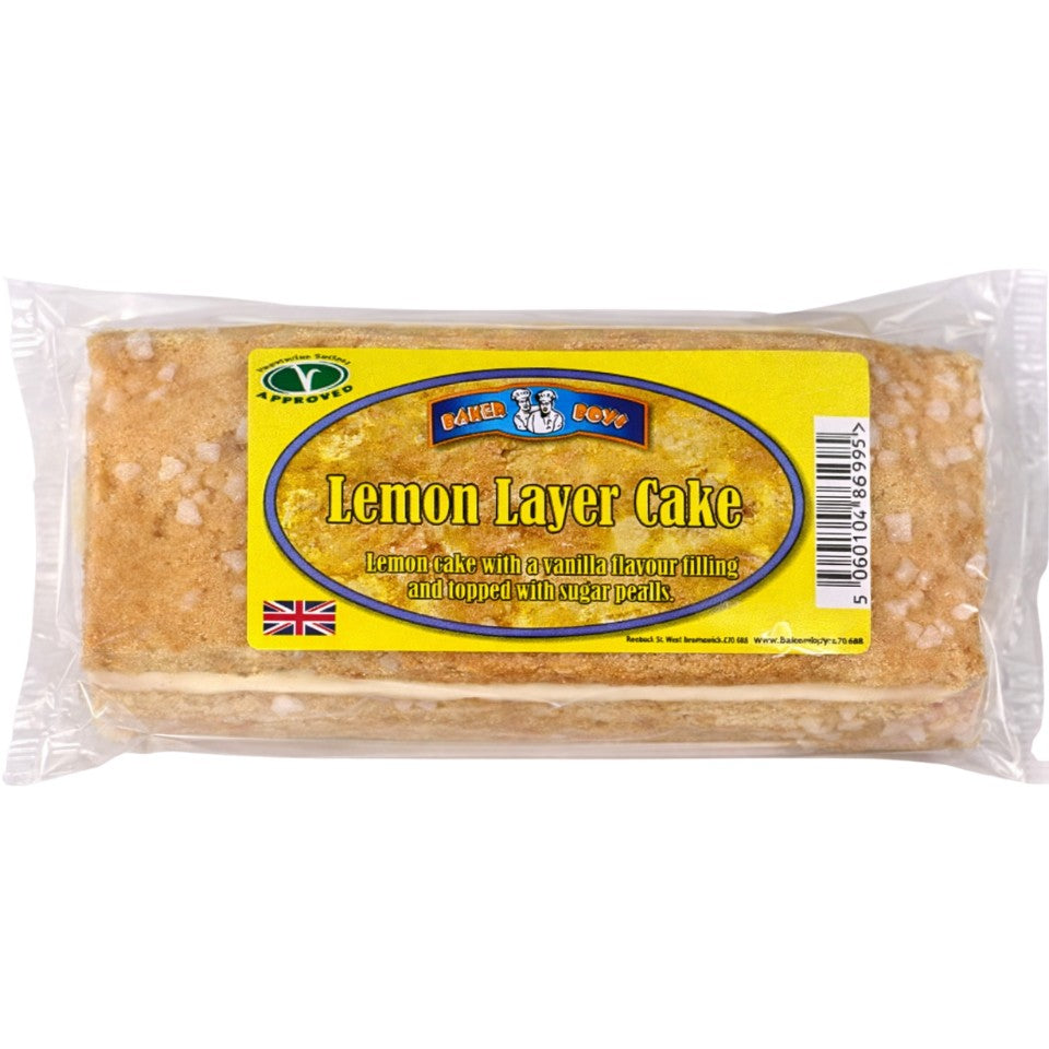 Baker Boys Lemon Layer Cake