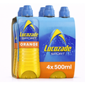 Lucozade Sport Drink Orange 4 x 500ml