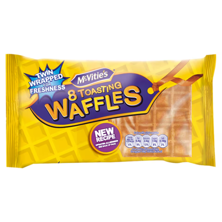 Mcv Toasting Waffles 8pk