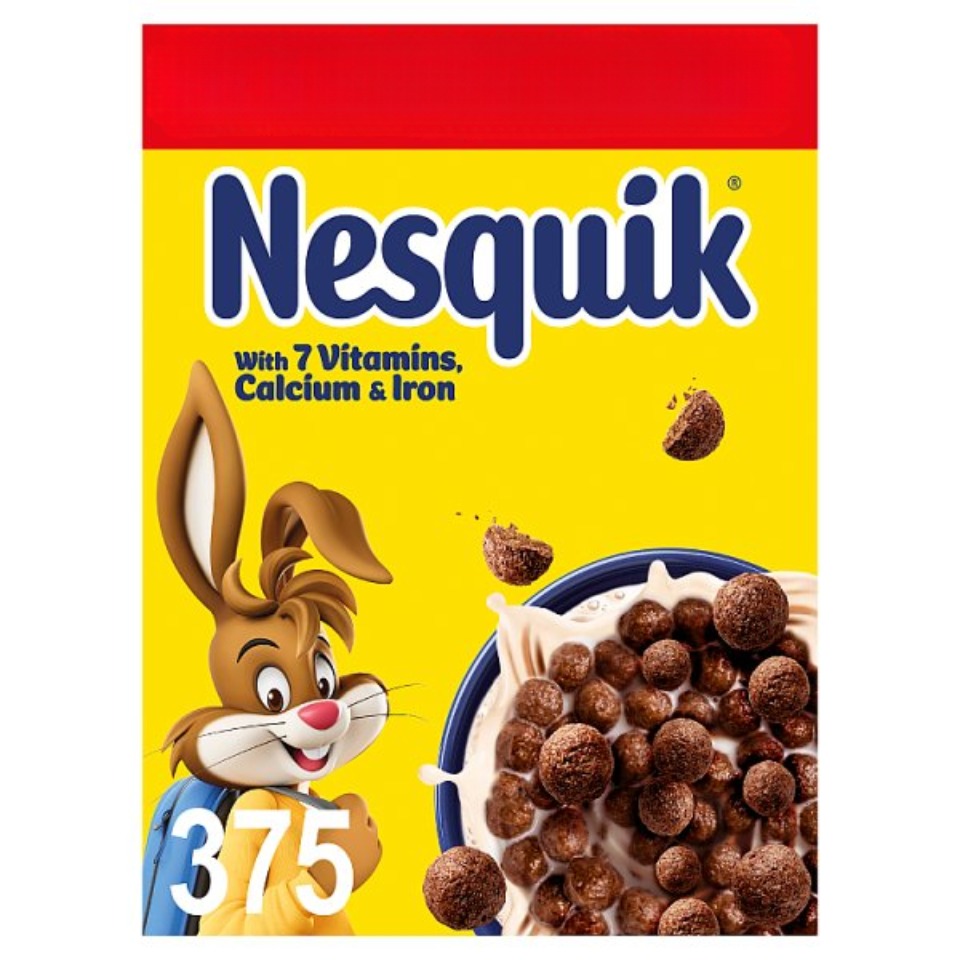 Nestlé Nesquik Chocolate Cereal 375g