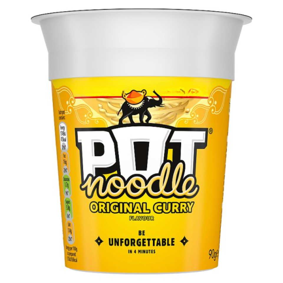 Pot Noodle Standard Pot Original Curry 90g