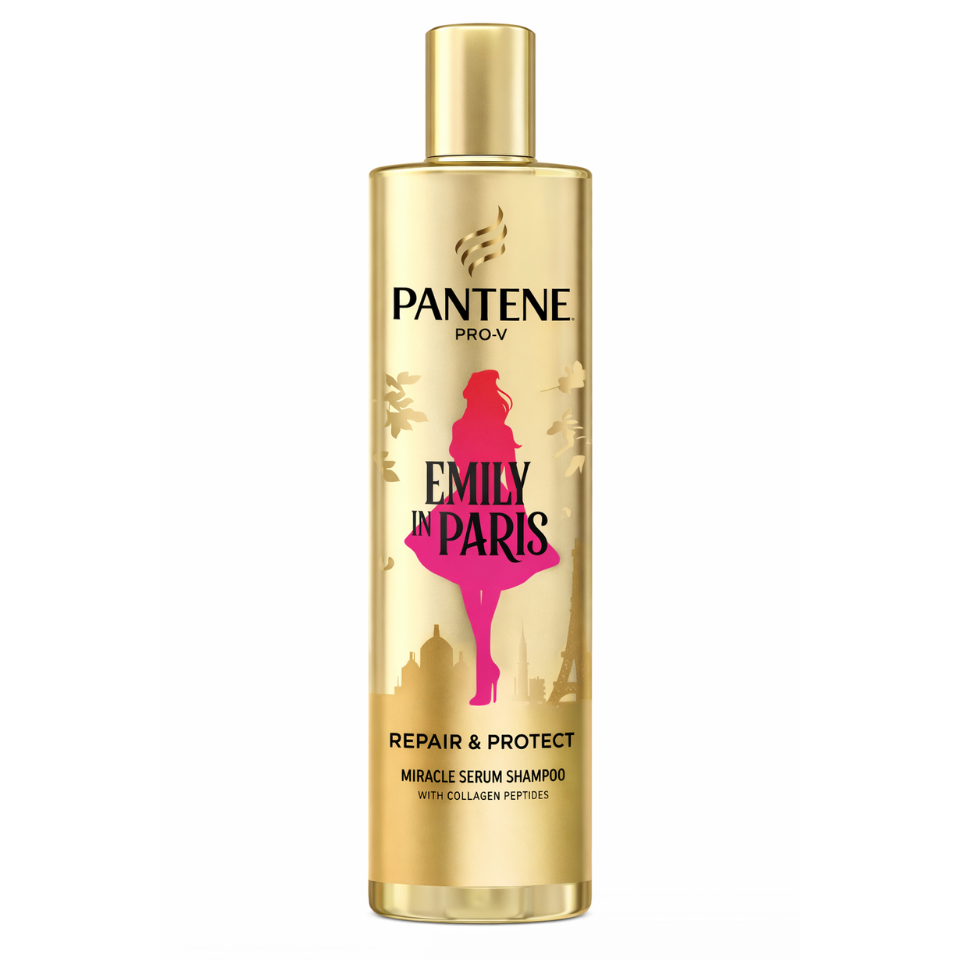 Pantene Pro-V Emily in Paris Repair & Protect Shampoo Miracle Serum with Collagen Peptide 250ml