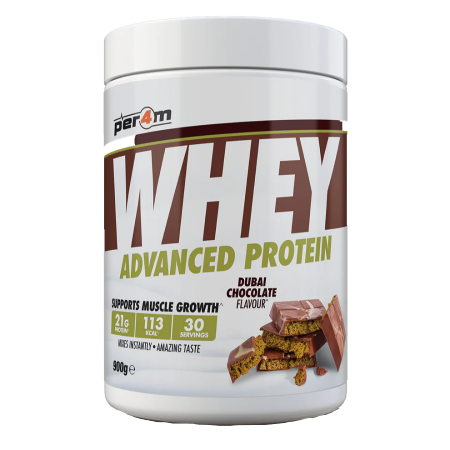 Per4m Advanced Whey Protein 900g Dubai Chocolate - Vapesdirect