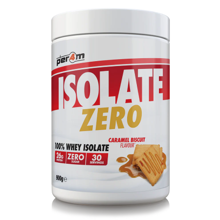 Per4m Isolate Protein 900g Caramel Biscuit - Vapesdirect