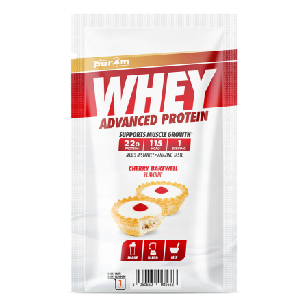 Per4m Advanced Whey Protein 30g Sachet - Cherry Bakewell - Vapesdirect