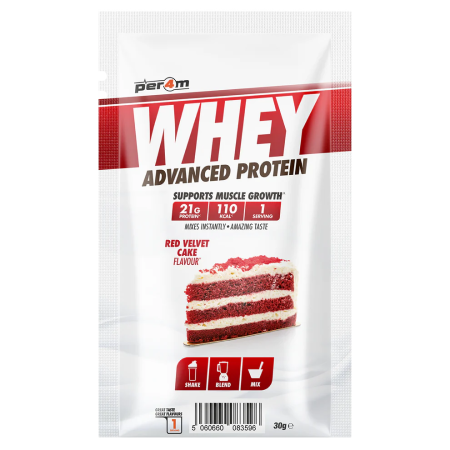 Per4m Advanced Whey Protein 30g Sachet - Red Velvet - Vapesdirect