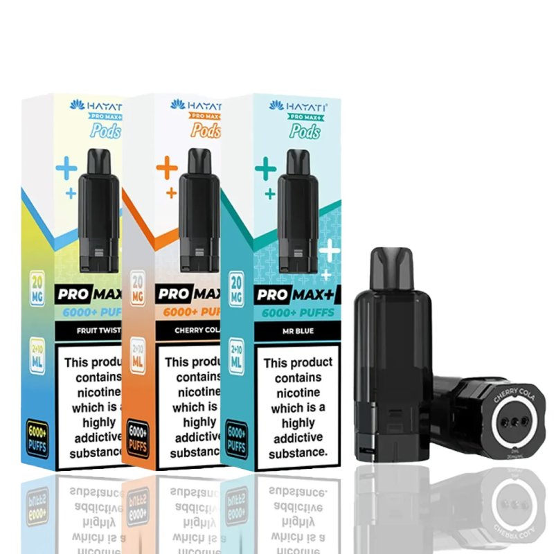 Hayati Pro Max Plus 6000 Replacement Pods - Vapesdirect