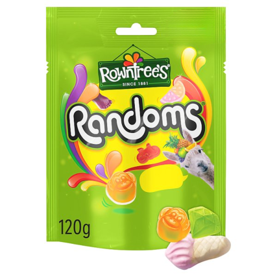 Rowntree's Randoms Sweets Sharing Bag 120g
