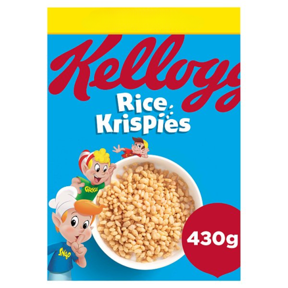 Kellogg's Rice Krispies Breakfast Cereal 430g