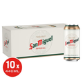 San Miguel Premium Lager Beer Cans 10x440ml