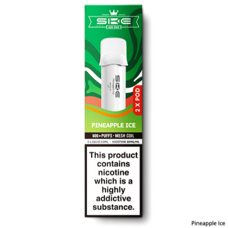 SKE Crystal Pro 600 Prefilled Replacement Pods – Fresh Flavours, Same Crystal Experience - Vapesdirect