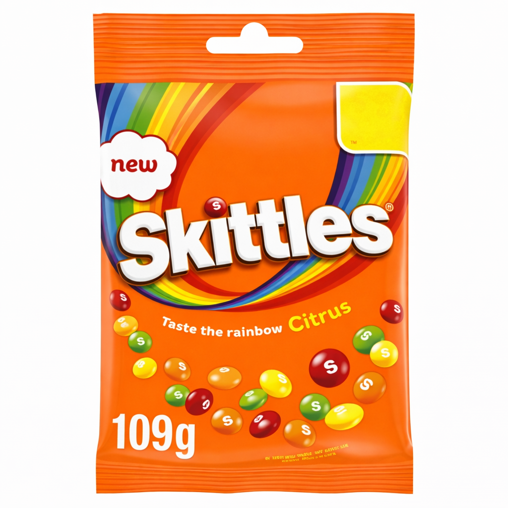 Skittles Citrus Vegan Sweets 109g