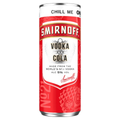 Smirnoff No. 21 Vodka and Cola 5% vol Ready to Drink Premix 250ml