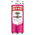 Smirnoff No. 21 Vodka and Cranberry 5% vol Ready to Drink Premix 250ml