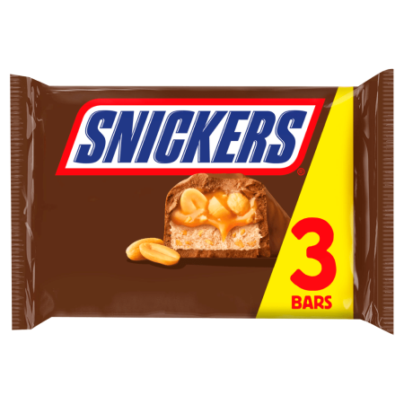 Snickers Bars 3 Pack