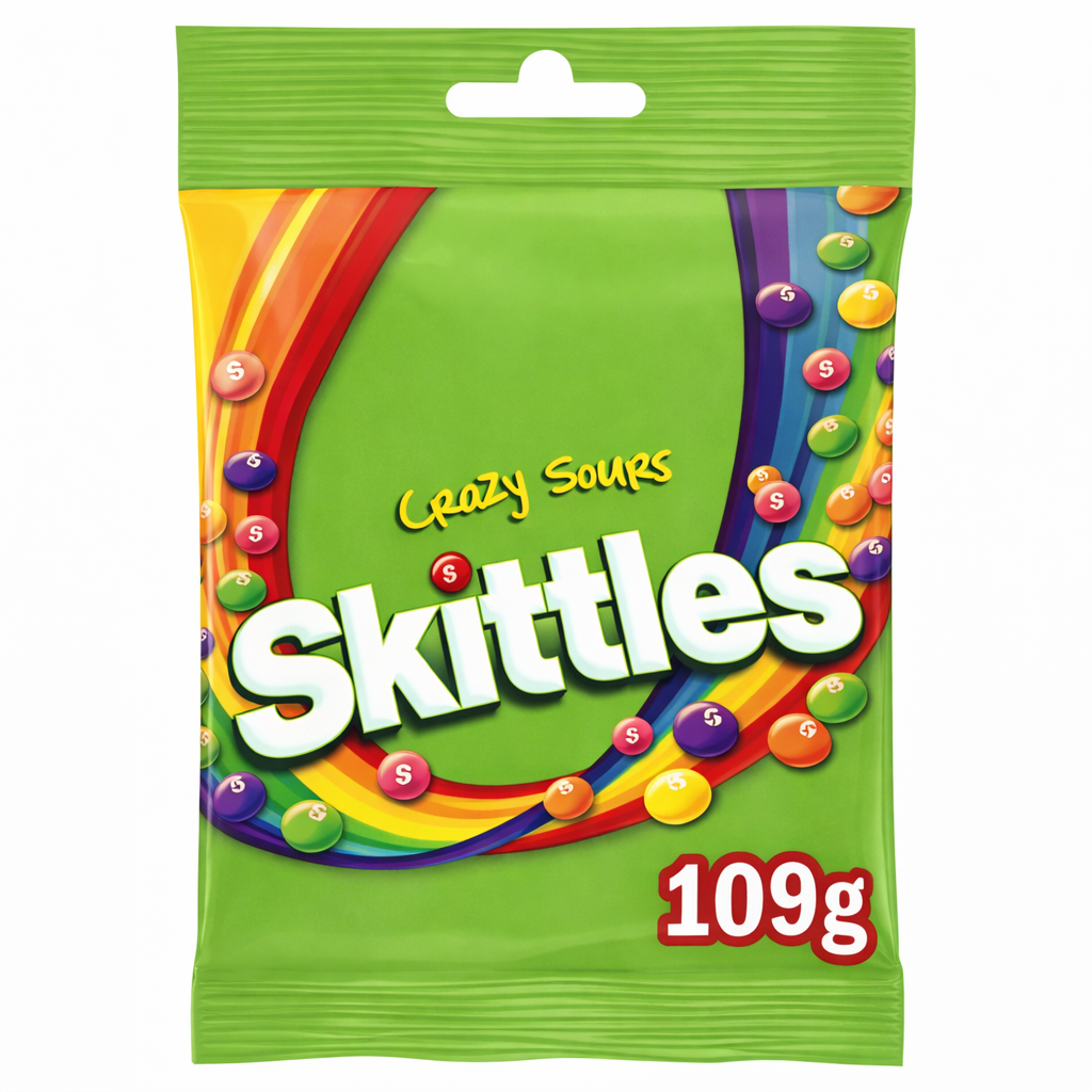 Skittles Crazy Sour Treat bag