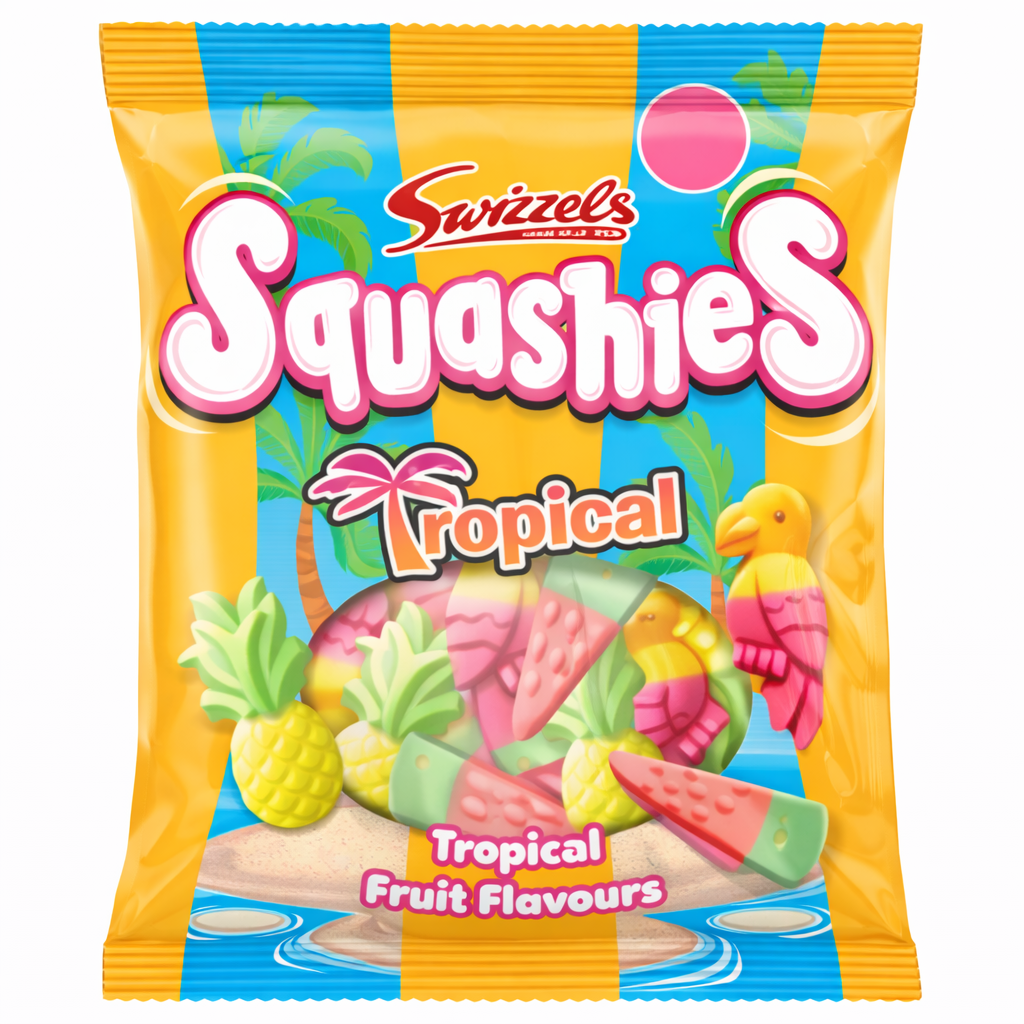 Swizzels Squashies Tropical 120g