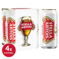 Stella Artois Lager 4×440ml