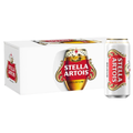 Stella Artois Premium Lager Beer Cans 18x440ml