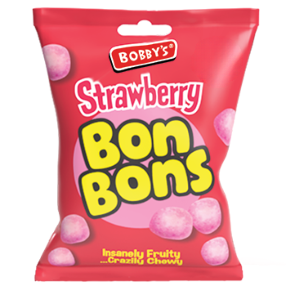 Bobby's Strawberry Bon Bons 110g