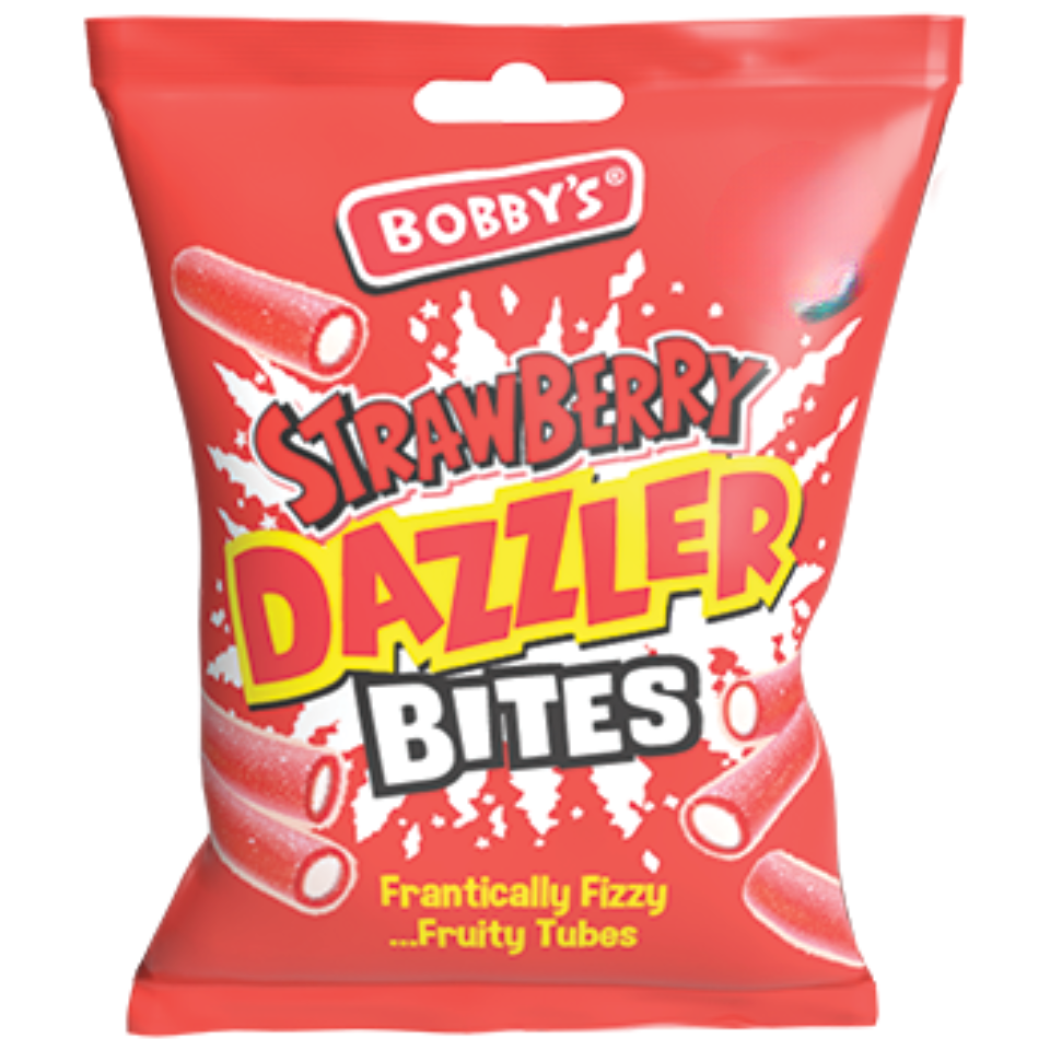 Bobby's Strawberry Dazzler Bites 120g