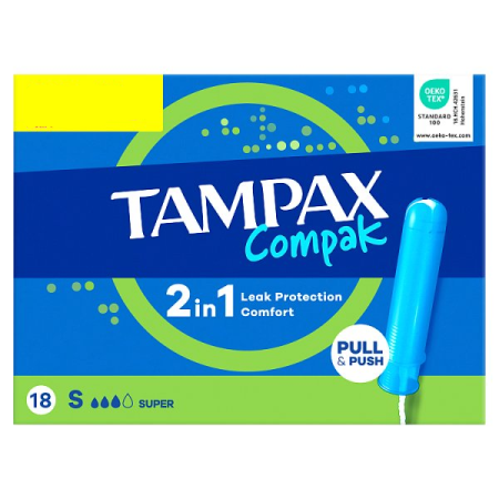Tampax Super Tampons 18 Pack