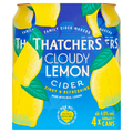 Thatchers Cloudy Lemon Cider 4×440ml