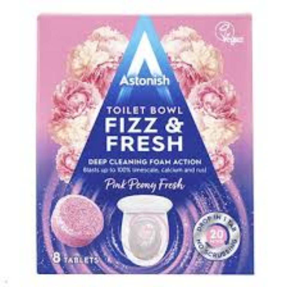 Astonish Fizz & Fresh Toilet Tabs 8 Pack