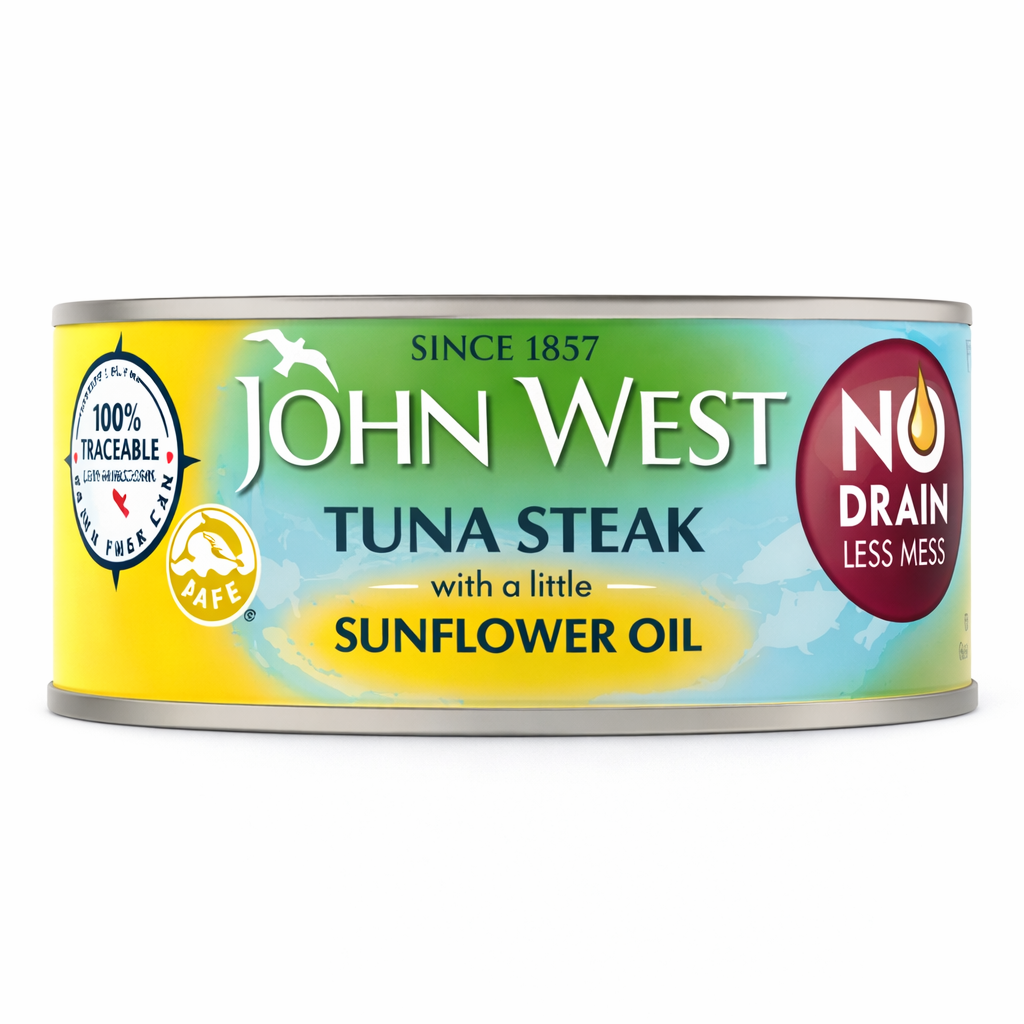 John West Tuna Steak With Sunflower Oil - 110g