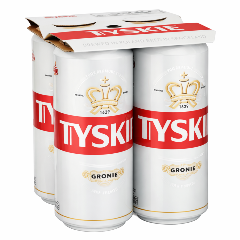 Tyskie Gronie 4 x 500ml