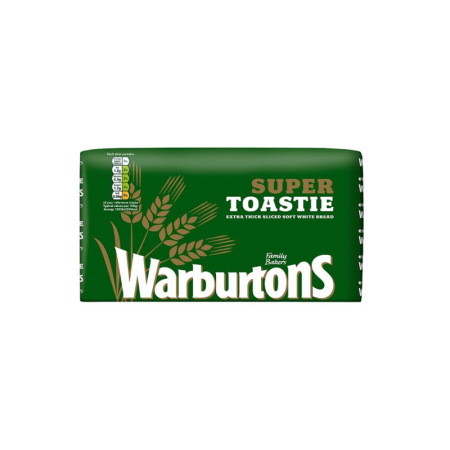 Warburtons Extra Thick White Super Toastie 800g