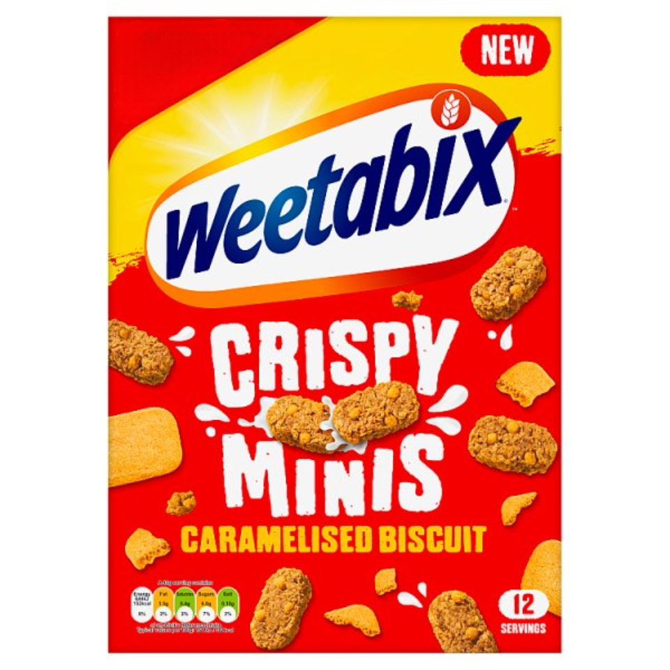 Weetabix Crispy Minis Caramelised Biscuit 500g
