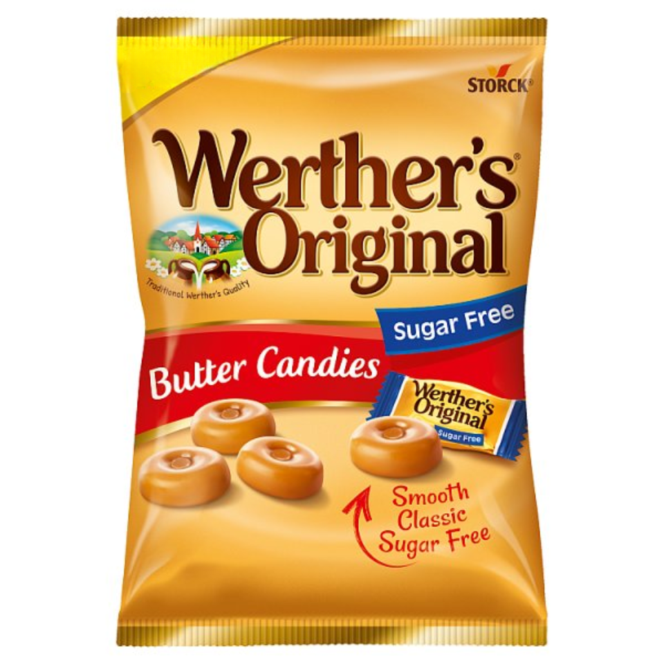 Werther's Original Sugar Free Butter Candies 65g