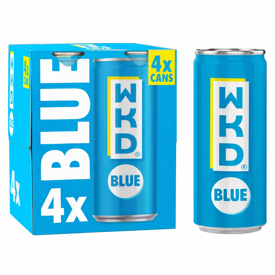 WKD Blue 4% 4x250ml