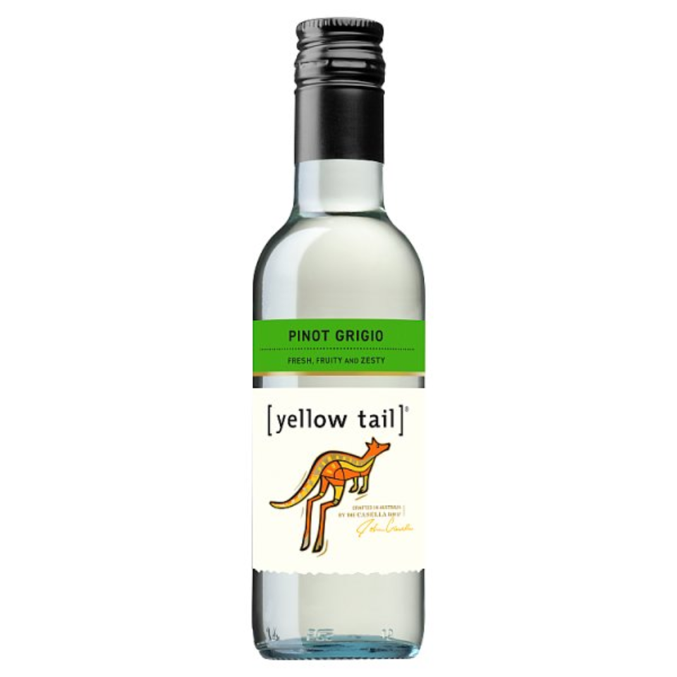 Yellow Tail Pinot Grigio White Wine 187ml